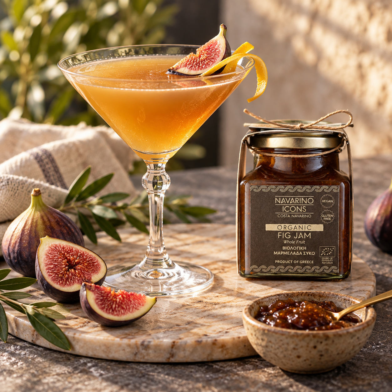 Messinian Fig Martini